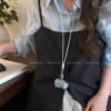 Blue key bag