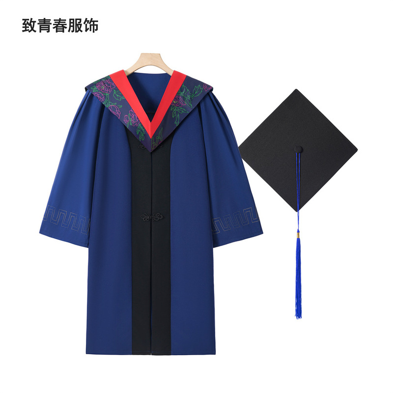 Manufacturers supply master's clothing graduation dress men's and women's adult degree clothing graduation photography degree clothing graduate student graduation