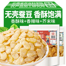 白玉蚕豆豆瓣袋装香酥去皮美味下酒菜休闲零食炒货原味特色兰花豆