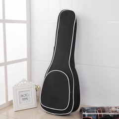 Ukulele white edge cotton bag 21 23 26 inch thickened shockproof and waterproof ukulele ukulele bag
