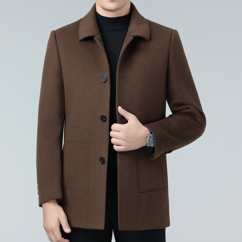 Winter double-sided cashmere liner with down for boys