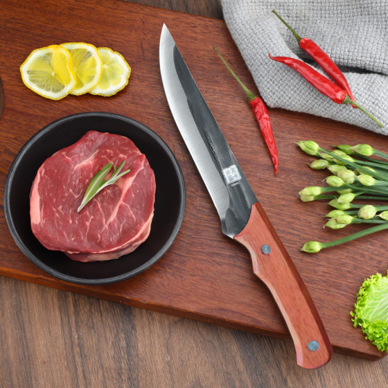 Hand-forged household knife boning knife selling meat knife killing sheep cutting knife cutting knife killing pig slaughtering special meat knife