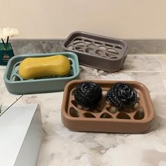 ソープボックス家庭用ライト高級ハイエンド排水大型ソープボックスバスルームカウンタートップバスルーム収納ソープディッシュ収納ラック