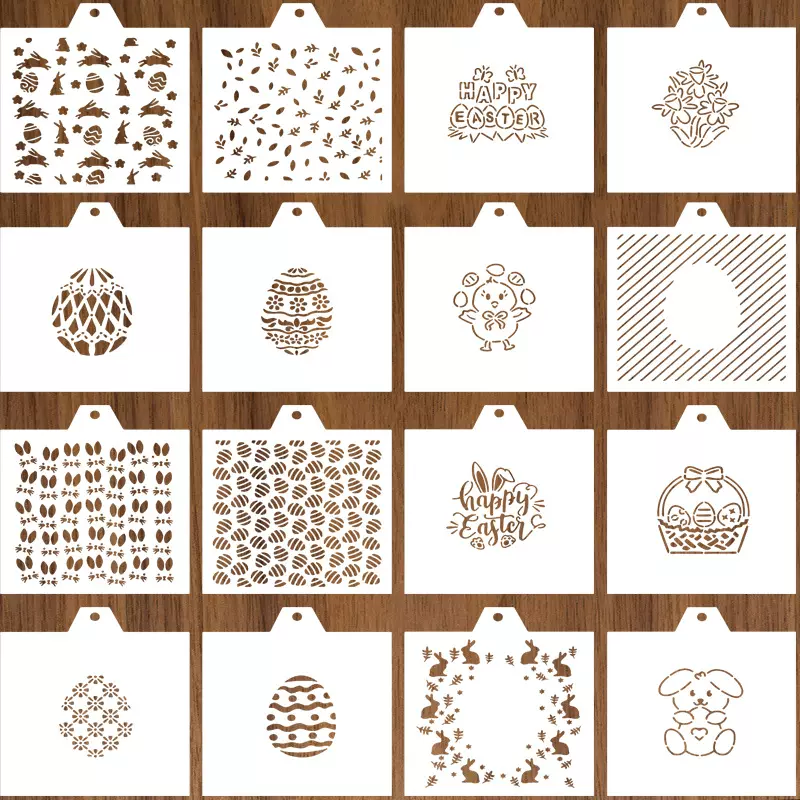 2025跨境绘画模板 DIY绘图工具 镂空模型辅助器 新款曼陀罗款PET