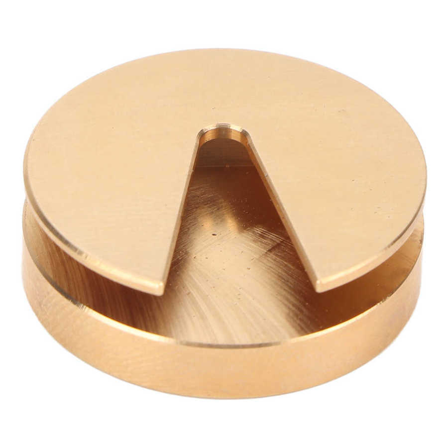 修表工具 摆轮轴清洁座 摆轮支架 U型摆轮清洁底座 纯铜材质支架