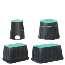 6寸10寸12寸14寸綠化噴灌用塑料閥門箱 閥箱 取水閥 閥箱 綠蓋