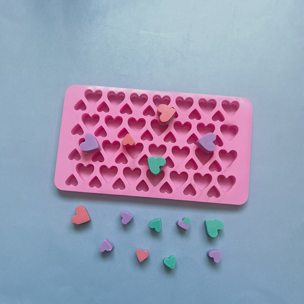 56 compañías de tamaño amor 536 chocolate molde de silicona DIY helado dulces pudín galletas molde de horneado