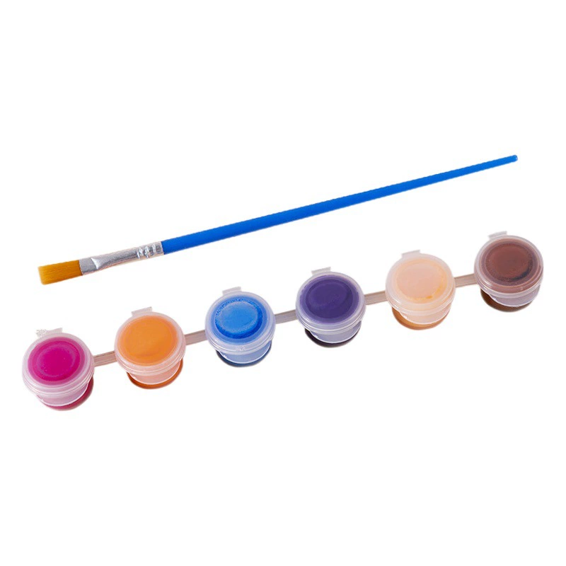 Изобразительное искусство живопись diy граффити 6/8/12 цвета оптовая продажа гипсовая кукла пигмент детский акварель акриловая краска