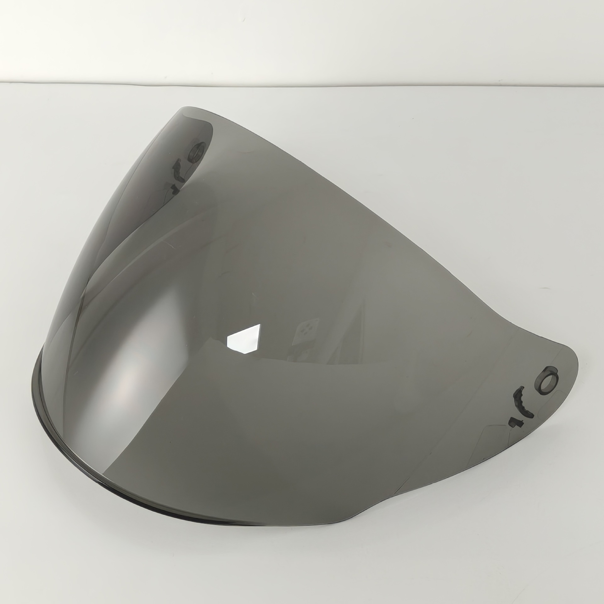 Of608 Helmet Lens Is Sun-Proof and Uv-Resistant, Motorcycle Three-Quarter Helmet Reinforced Electroplated Mirror Surface