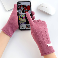 Women's Winter Riding Warm Gloves, Fleece Lined, Thick, Windproof, Touchscreen Compatible, Cold Weather Riding Warm Gloves