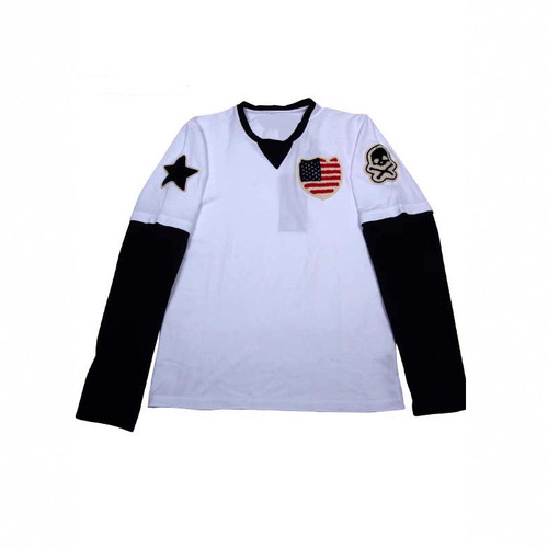 2026 autumn and winter new European and American street men and women's personality trend round collar men and women's Y2K all-matching pullover T-shirt wholesale