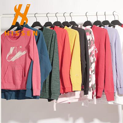 [二手衣服装 欧美爆款秋冬品牌印花潮牌卫衣圆领上衣used clothes]