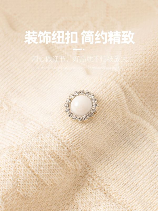 气质妈妈V领针织打底小衫春秋装中老年女装新款妈妈上衣时尚外套|undefined