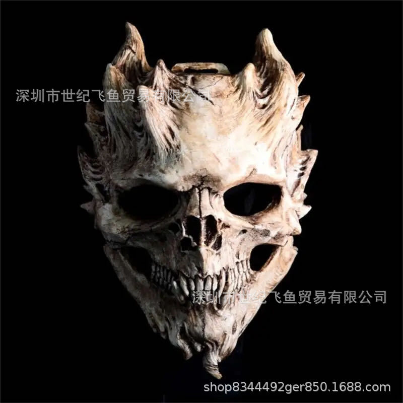 Amazonas cráneo Guerrero máscara muerte cráneo demonio horror tocados Halloween transfronteriza estación independiente