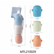 跨境外销亚马逊戏水食品级软胶拆装喷水猫头鹰硅胶沐浴室洗澡玩具