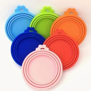Water Cup Tea Cup Silicone Lid Universal Silicone Sealed Storage Lid Silicone Pet Can Lid Printed logo OEM