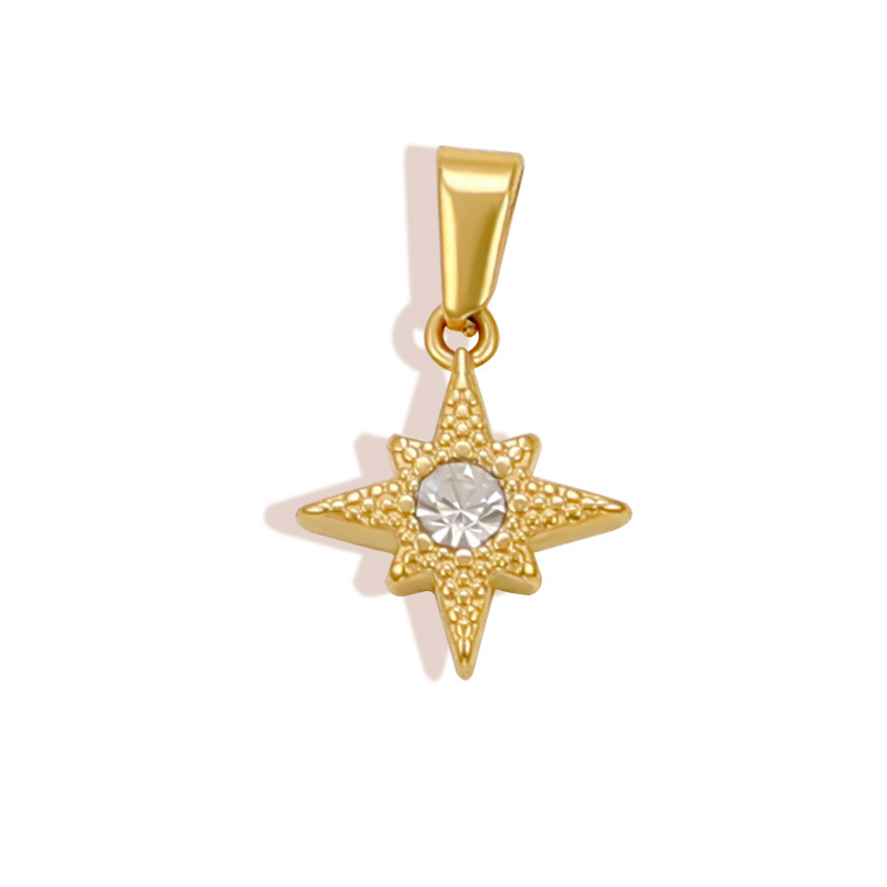 3g Weight Pendant Jewelry Making Type 13.3*20.7mm Jewelry Making Size Real Gold Plated Plating Material Zircon Inlay Material DIY Jewelry Accessories Classification 1 Piece Quantity 304 Stainless Steel Material Star, Heart Shape, Butterfly Pattern All Seasons Season Polished Finish IG Style Style Waterproof Non Tarnish, Inlay Craft 1 Piece 13.3*20.7mm 304 Stainless Steel Zircon Real Gold Plated Star Heart Shape Butterfly Polished Pendant DIY Jewelry Accessories 19
