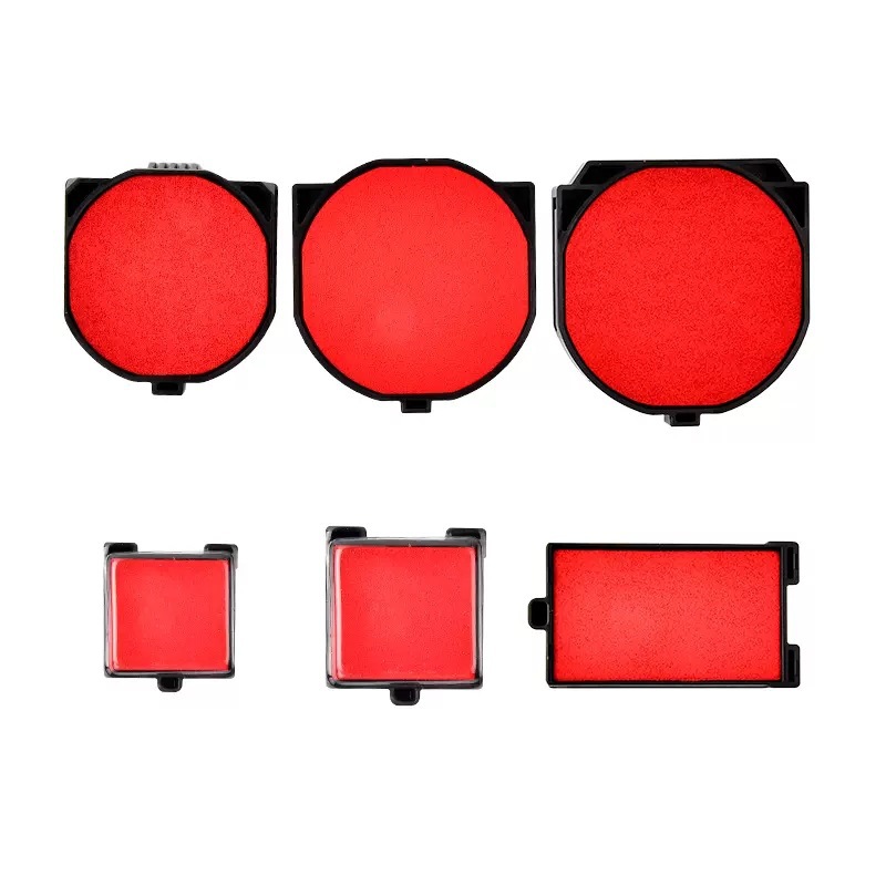 日本旗牌印章印台墨盒回墨印章翻斗章回转替芯垫油盒跨境热卖