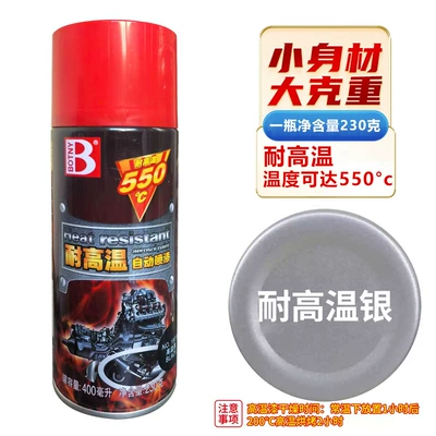 Baotili High Temperature Resistant Self-Painting Avtomobil boyası - silver-400mlbottle