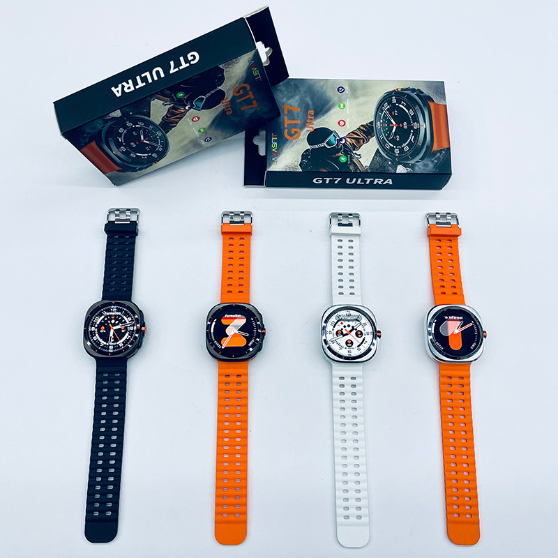 Reloj inteligente GT7ULTRA para hombre, multifuncional, batería de larga duración, frecuencia cardíaca, presión arterial, deportes, Huaqiangbei, detección de oxígeno en sangre