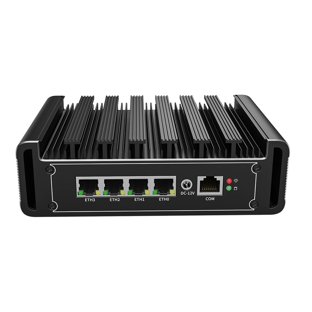 Четырехсетевой 2.5Gi226 мини-вентилятор без вентилятора N100 Host N305ESD4D5 с двумя мини-компьютерами Soft Route