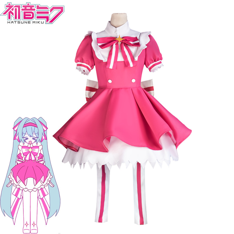 Hatsune Cos Suit Future Reincarnation Dress Cosplay Two-Dimensional Halloween Role-Playing Costume