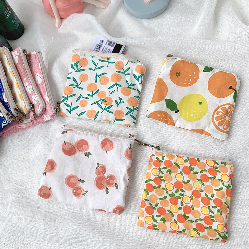 Coin Purse Small Mini Fabric Card Bag Printed Wallet One-piece Square Small Pocket Bag Thin Cute Coin Bag Coin Purse Small Mini Fabric Card Bag Printed Wallet One-piece Square Small Pocket Bag Thin Cute Coin Bag