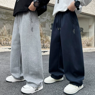 男童运动卫裤中大童秋装裤子2026新款男孩春秋儿童休闲长裤初中生
