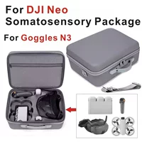 Подходит для Dajiang DJI NEO с экраном черные очки для полета N3 пульт дистанционного управления сумка для хранения на открытом воздухе сумка для переноски