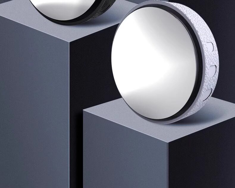 Rearview mirror small circular mirror, ultra-clear reversing auxiliary mirror, car small mirror, ultra-wide-angle blind spot reflector, suction cup type