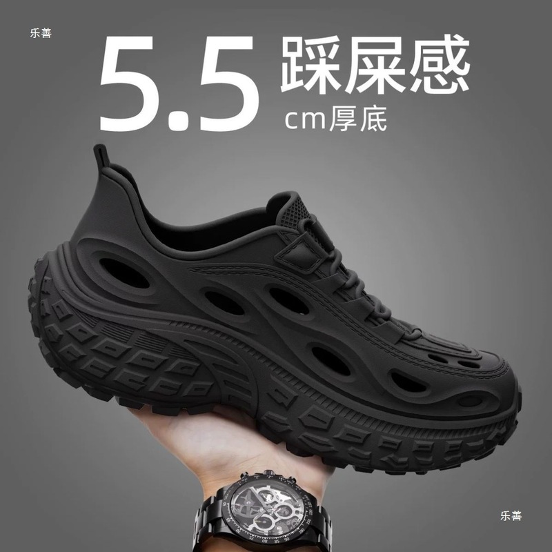 Leshan Fishing Crocs メンズ 夏 アウター 防臭 滑り止め オールインクルーシブ ドライビング アウトドア ビーチ ウェーディング クール|undefined
