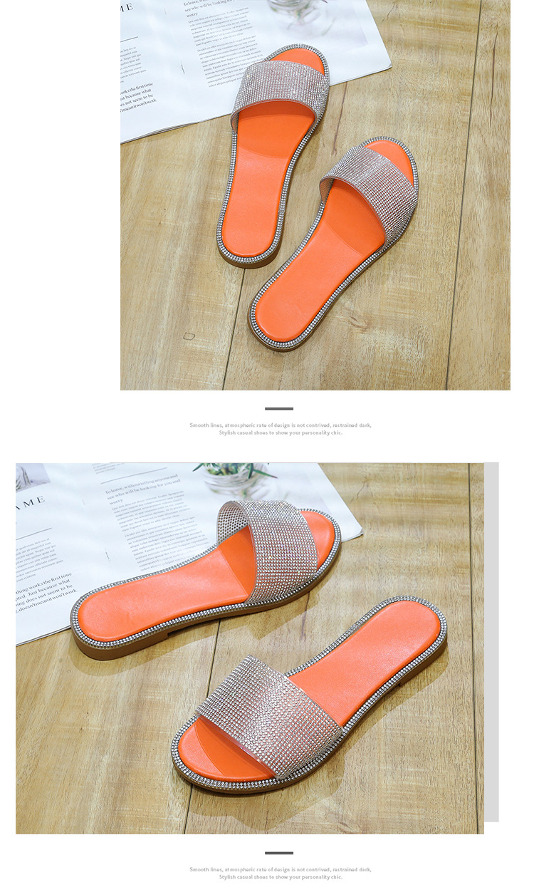 Women's Vacation Color Block Open Toe Slides Slippers display picture 15