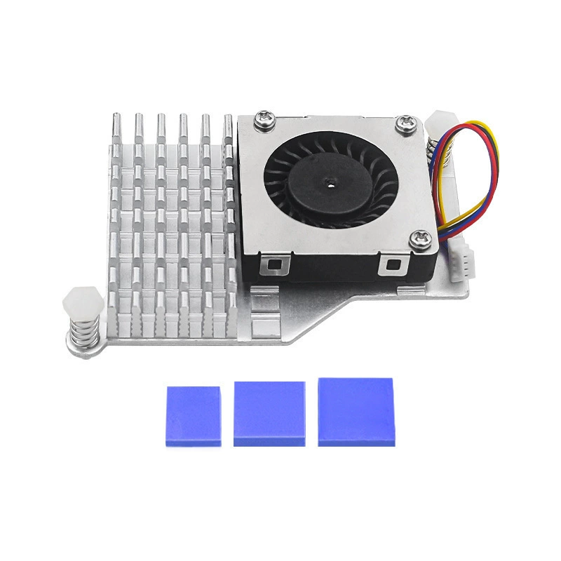 Raspberry Pi 5th Generation Heatsink Active Cooler Raspberry pi5 Aluminum Heatsink Blower Fan