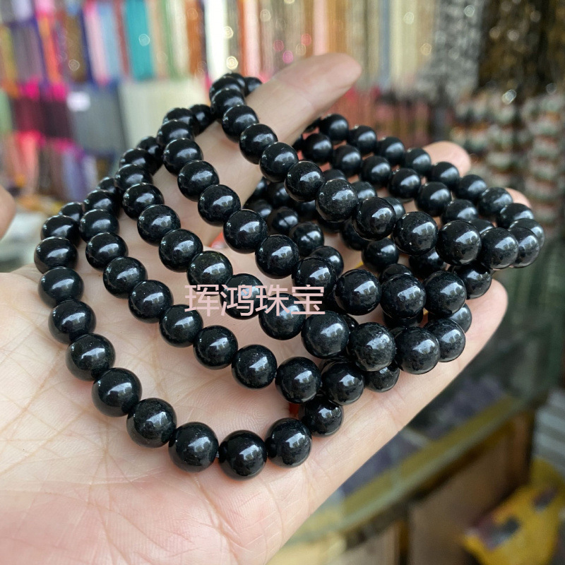 Shungite Natural Pyrite Bracelet Russian Raw Pyrite Natural Stone Bracelet Direct from Manufacturer