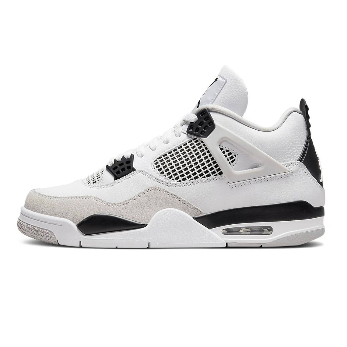 Иностранная торговля Оптовые AJ4 Бело-черные Electric Mother White Cement Paris White Sailing Black Gold Black Gold 4 Оригинальные баскетбольные кроссовки AJ