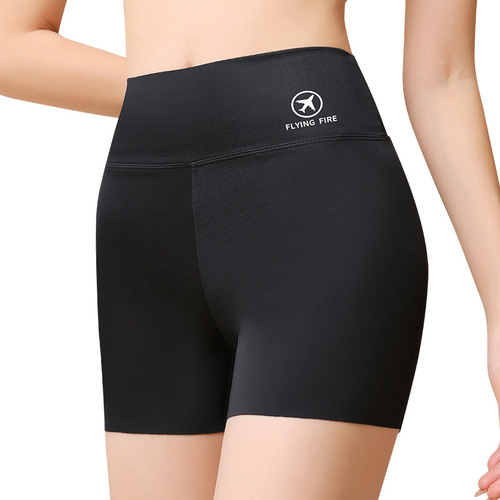 Three-point Shark Safety Pants Women's Anti-Exposed Summer Thin Belly-Controlling Butt Lifting Leggings Wearable Outside Yoga Large Size Shorts