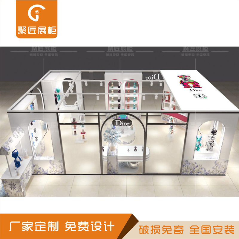 儿童服装母婴生活馆展柜婴儿用品店柜孕妇产品烤漆柜木质货架展柜