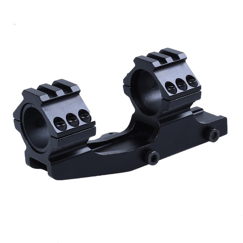 25.4mm / 30mm desmontaje rápido de espejo unido puente Jinming10 alargado clip de linterna Kublai K2 doble brazo elevación de la guía