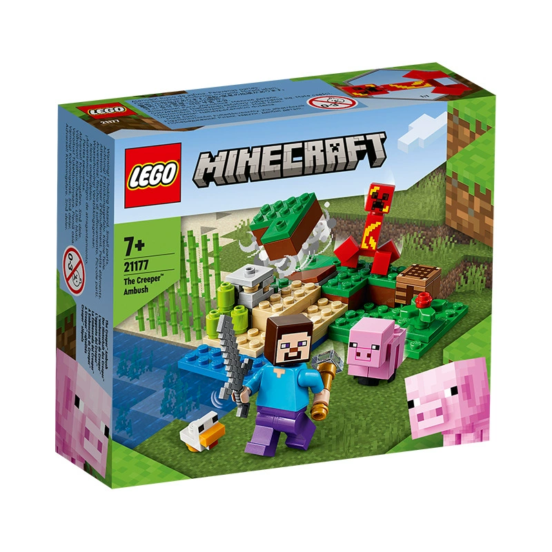 Конструктор LEGO Minecraft 21177 21178 21179 21181 21183, строительные блоки