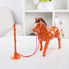 Electric pony, rotating realistic toy for boys and girls