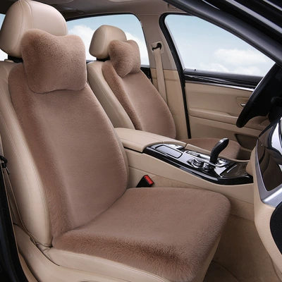 Winter Rabbit Plush Car Seat Wool pad