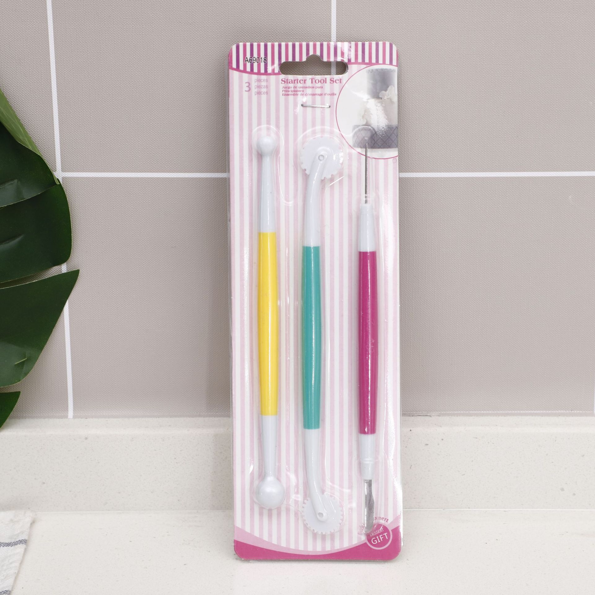 Source Manufacturer Colorfulful 3Pcs Fondant Carving Pen Shaping Exhaust Needle DIY Baking Carving Modeling Tool