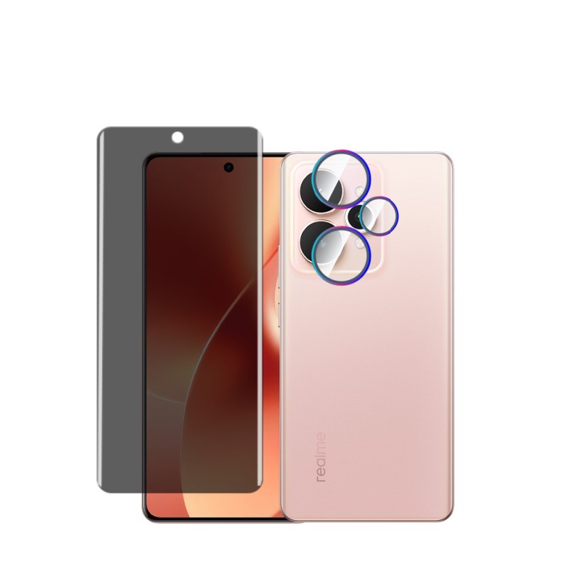 Aplicable a la película templada realme15pro de alta definición de vidrio curvo UV protector de pantalla realme15 película de lente