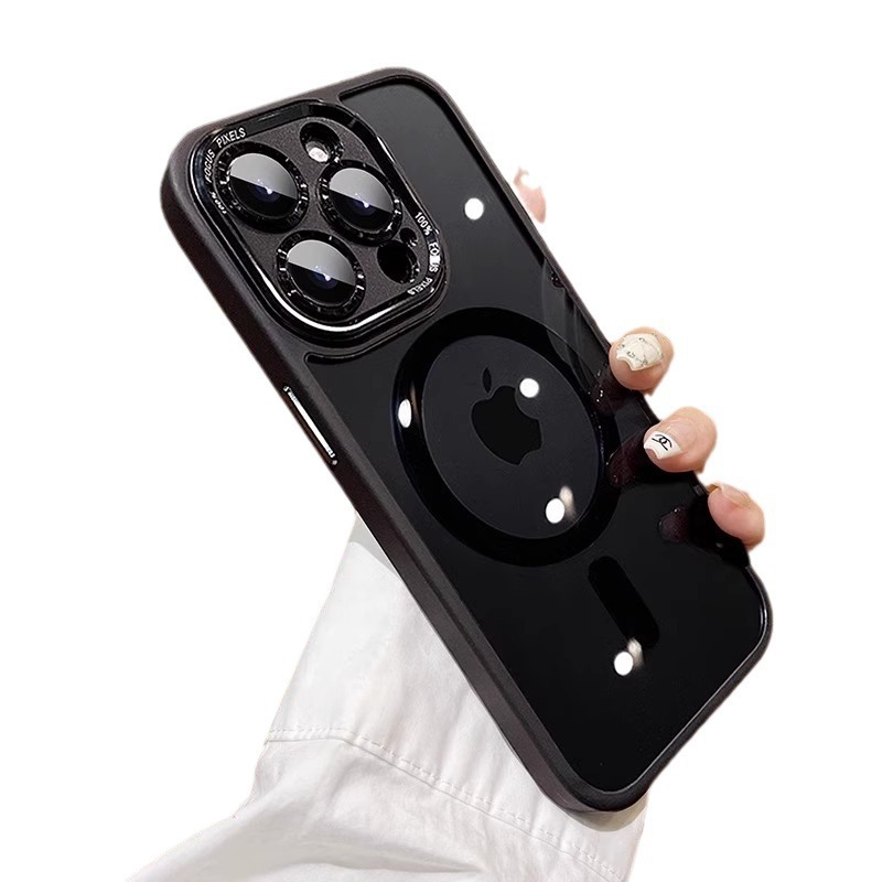 Funda para teléfono móvil iPhone16PROMAX Hawkeye segunda generación de percepción de la piel magnética Apple 14 cubierta protectora de lente de metal