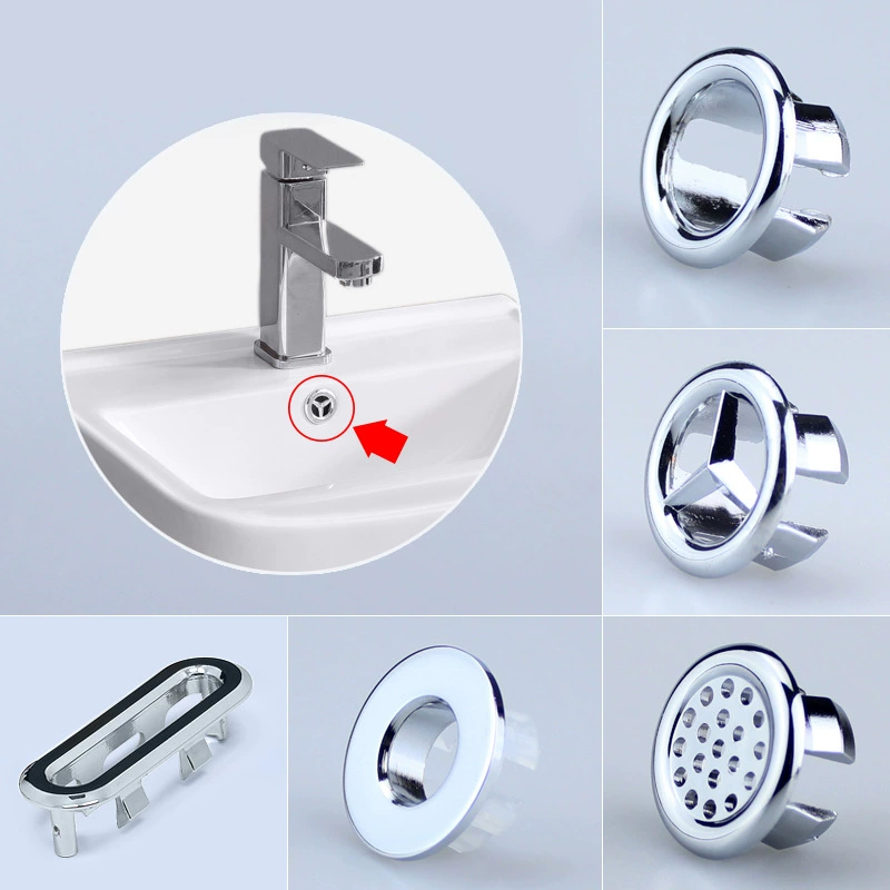 Крышка перелива отверстия для раковины кольцо перелива раковины пластиковое переливное отверстие декоративная крышка кольцо