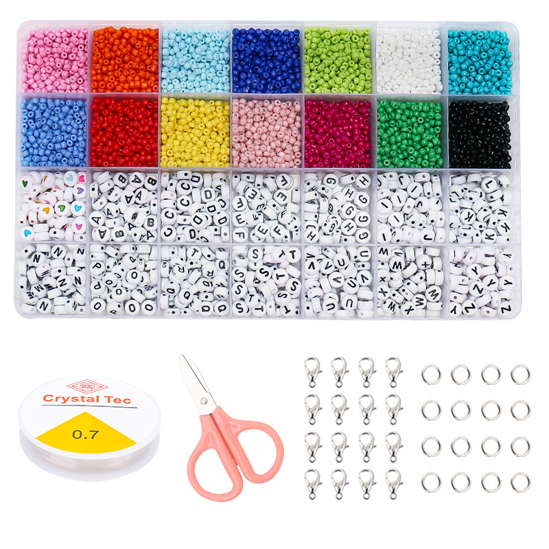 KY018 meter bead single -line+lobster buckle series