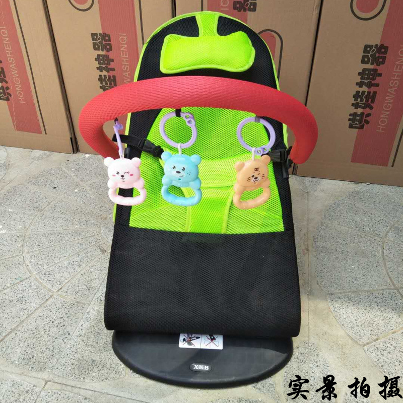 녹색 두꺼운 이중 메쉬 + 아기 베개