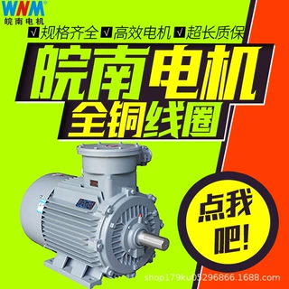 皖南电机防爆YB3隔爆型三相异步电动机160kw185kw200kw厂家直供