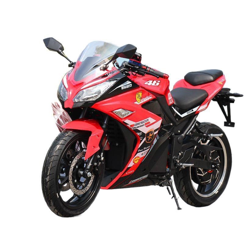 Motocicleta Deportiva Eléctrica 72V R3 de Alta Velocidad