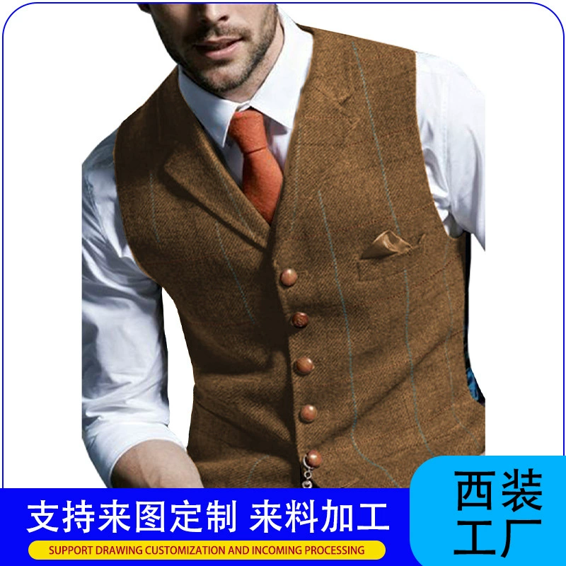 Новые мужские жилеты пользуются большим спросом, мужские повседневные жилеты, жилеты для жениха и свидетелей, прямые поставки с фабрики, в наличии.